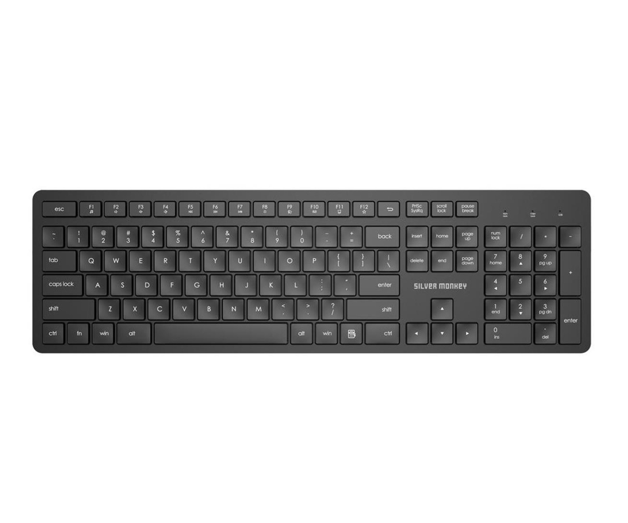 Silver Monkey X K41 Wireless slim keyboard