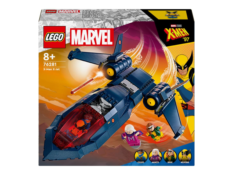LEGO® Marvel X-Men X-Jet – Abheben mit den Mutanten
