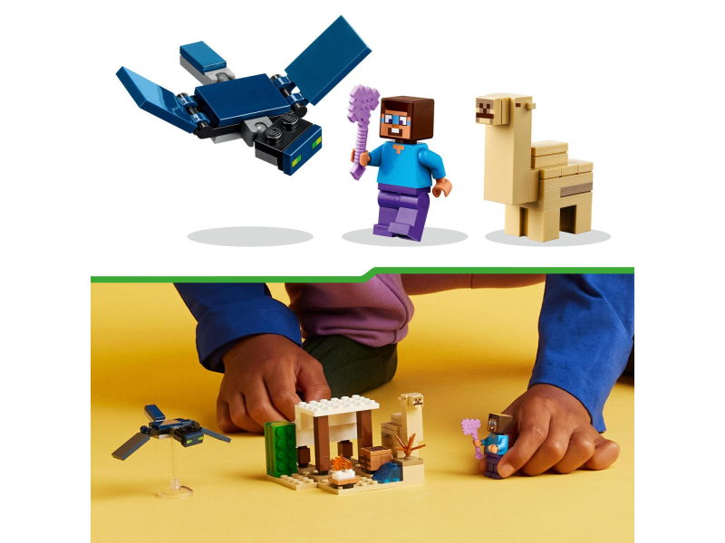 Kombinierbar mit anderen LEGO® Minecraft® Sets
