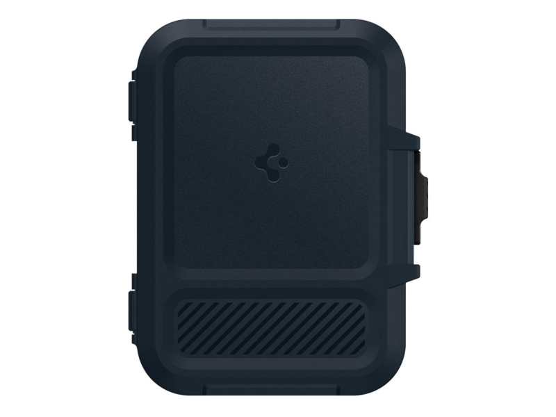 Spigen Lock Fit Magsafe Universal Magnetischer Kartenhalter Metall Slate