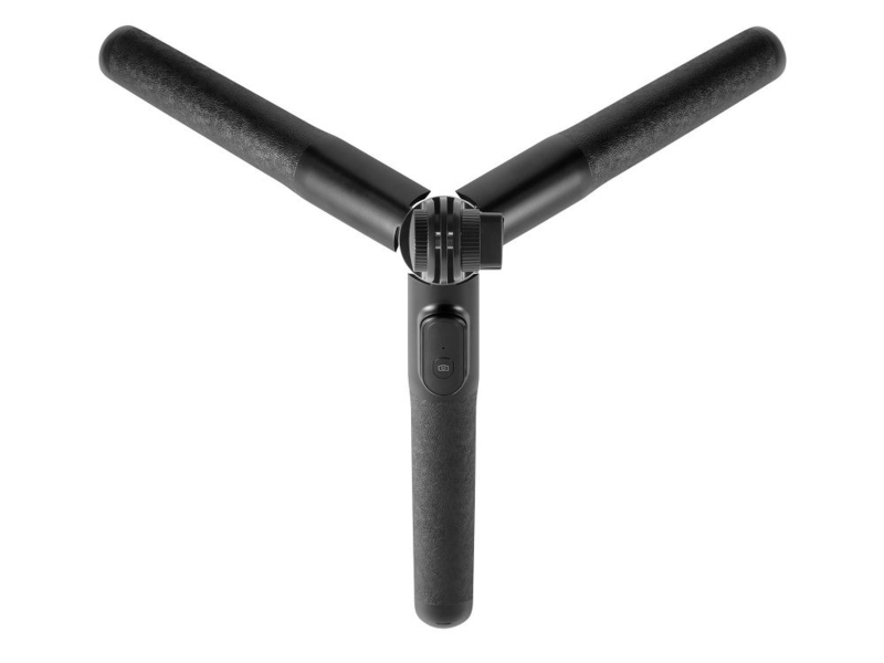 Spigen Bluetooth Selfie Stick Long Tripod Schwarz