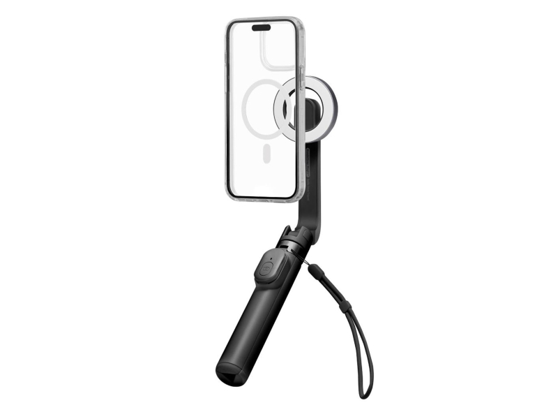 Spigen Magsafe Bluetooth Selfie Stick Tripod Schwarz