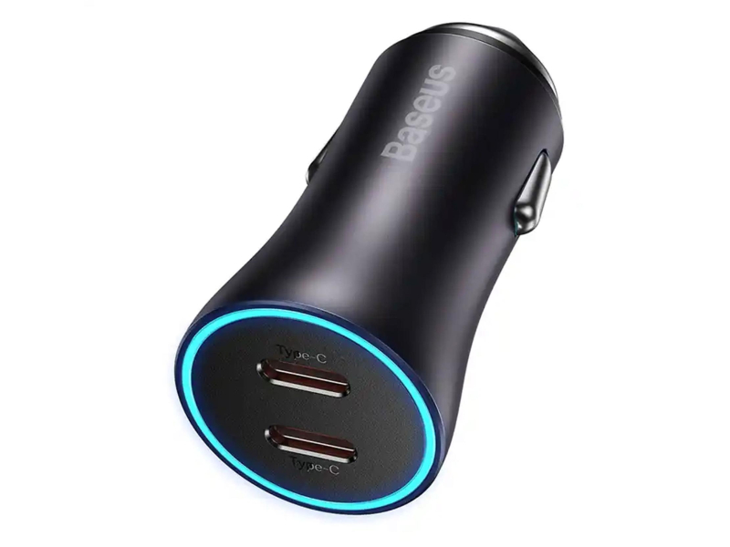 Baseus Golden Contactor Pro Auto-Ladegerät C+C 40W Dunkelgrau