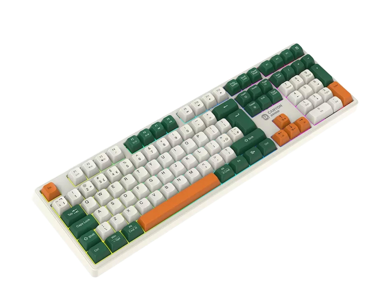 CANYON Gaming-Tastatur Shadder GKW-11 Mech RGB Kabellos