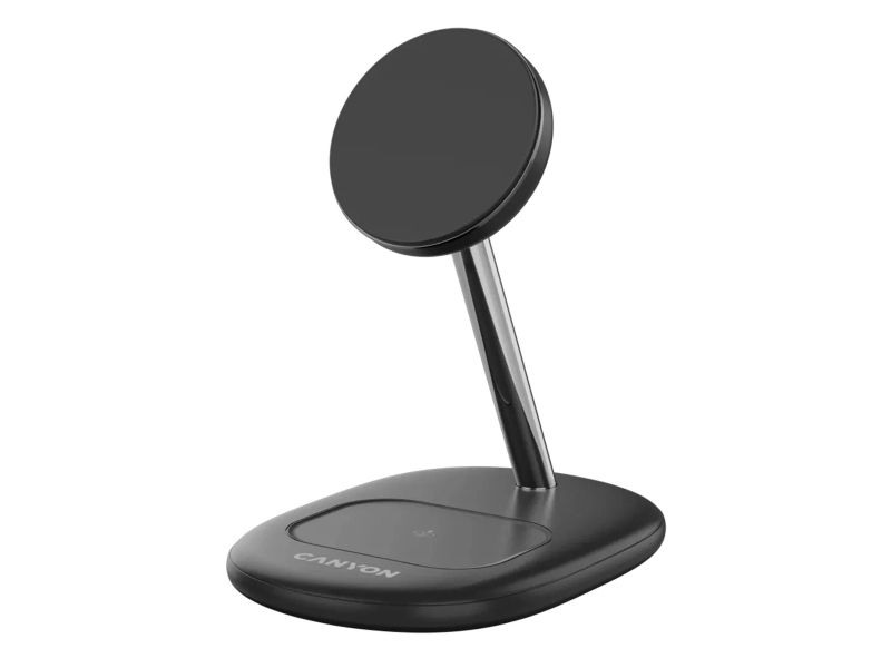 CANYON Kabellose Ladestation WCS-205 15W Qi2 2in1 Schwarz