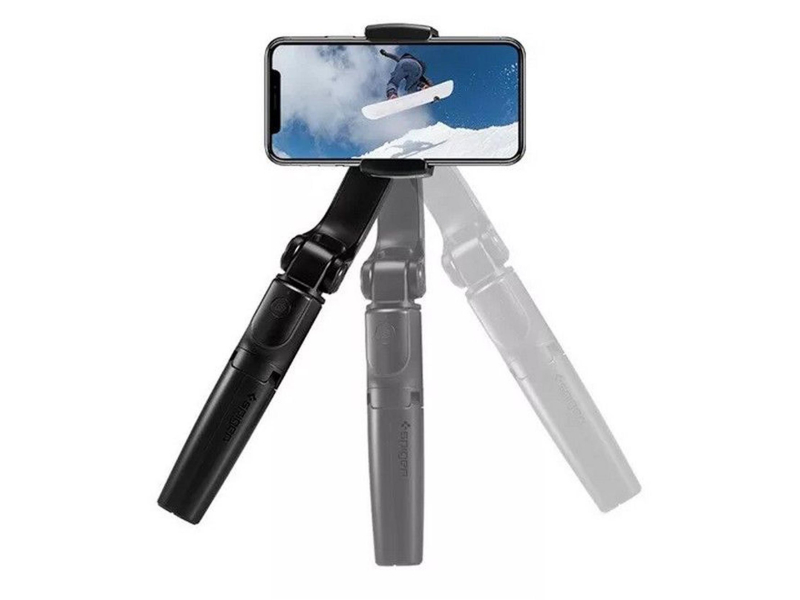 Spigen Gimbal Bluetooth Selfie Stick Schwarz