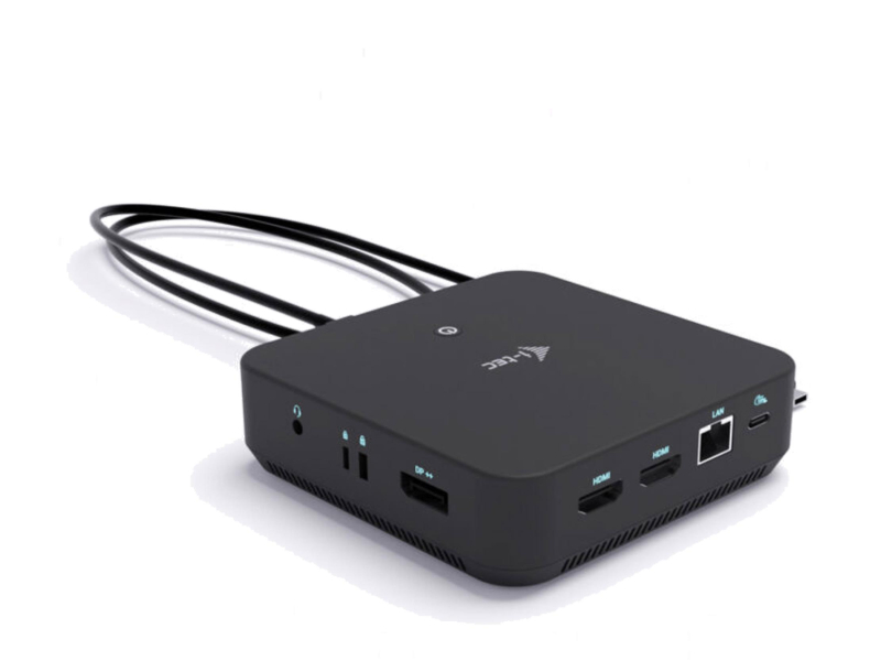 i-tec USB-C DP Dual HDMI Dock Power Delivery 100W