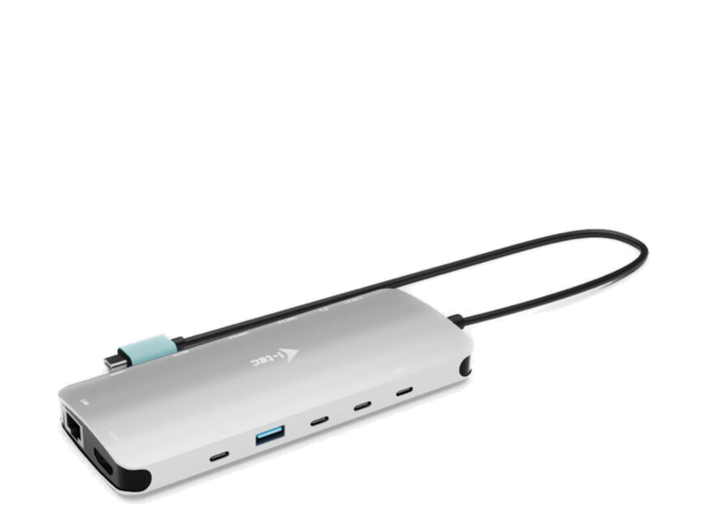 i-tec USB-C Nano 3x Display Dock 2x HDMI +USB-C video PD 140W