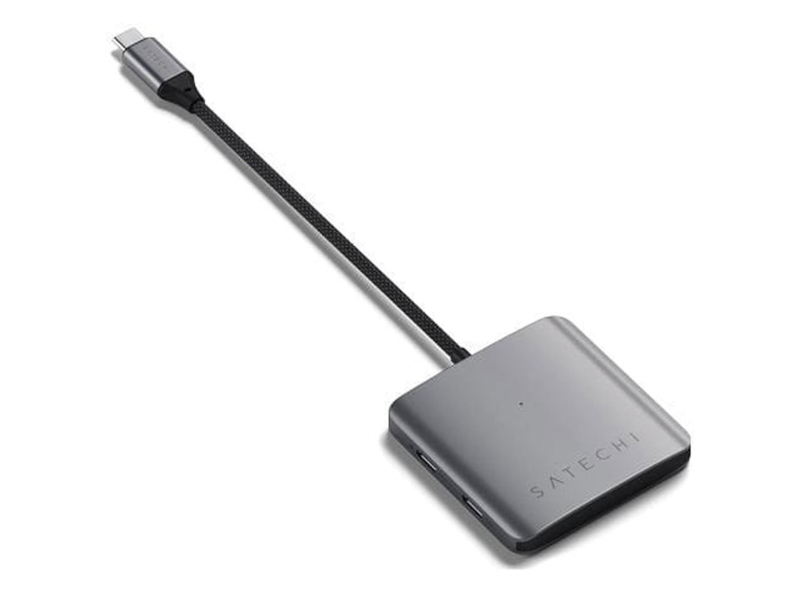 Satechi Aluminium USB-C Hub (4x USB-C 10Gbps, inklusive 1x 100W PD