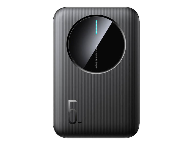 JoyRoom Powerbank 5000mAh 2,4A 2x USB-A 1x USB-C - schwarz