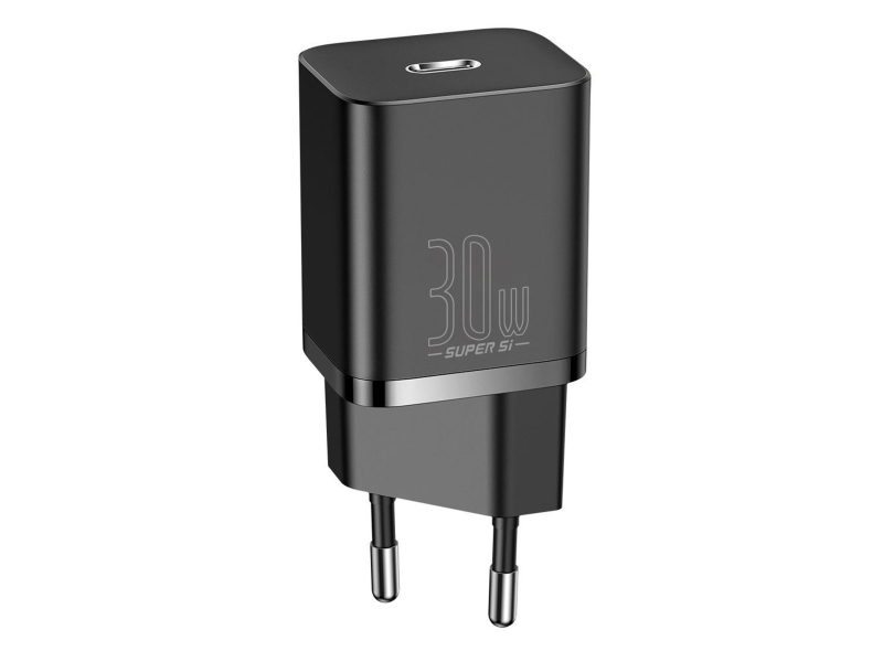 Baseus Super Si quick charger USB-C 30W EU Black
