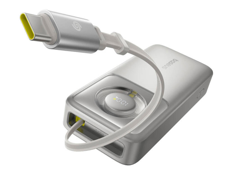 Baseus Free2Pull PowerBank 20000mAh 65W grau