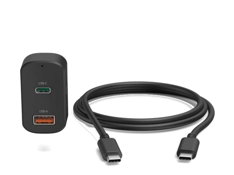 Hama USB-C Autoladegerät für Laptop 65W
