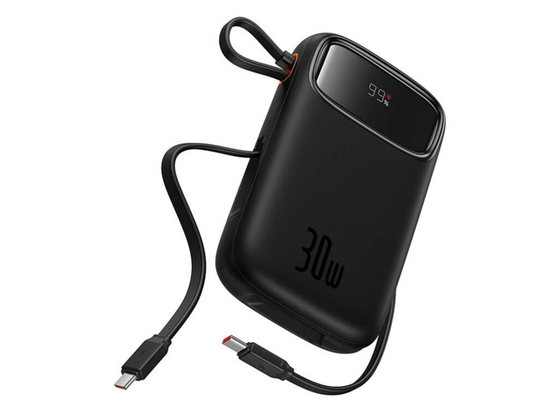 Baseus QPow2 PowerBank 10000mAh 30W Schwarz