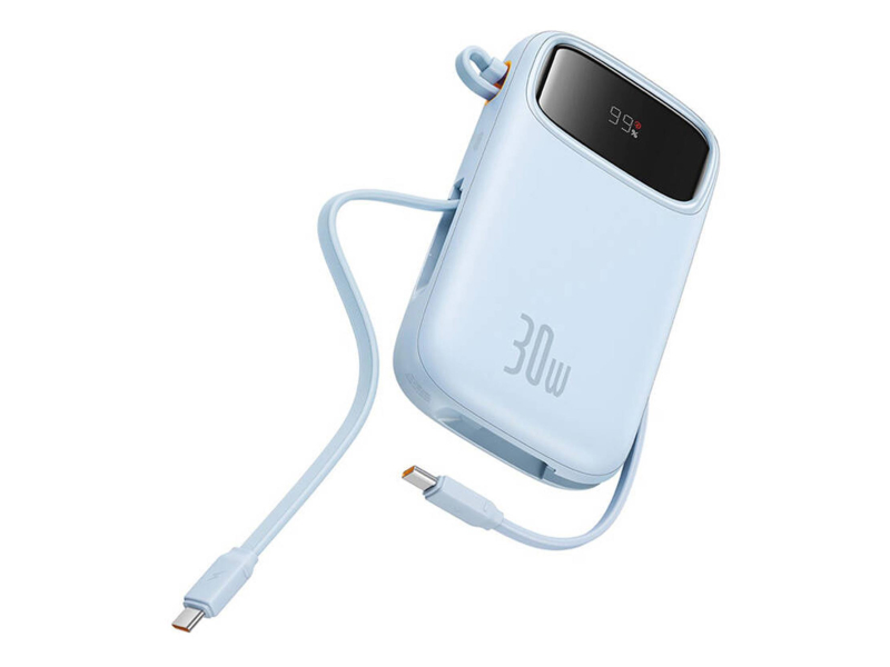 Baseus QPow2 Powerbank 10000mAh 30W Blau