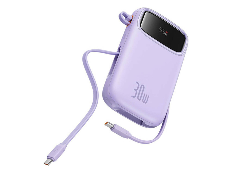 Baseus QPow2 PowerBank 10000mAh 30W Lila
