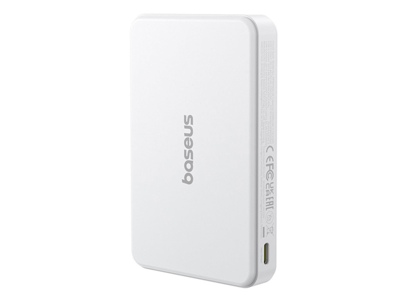 Baseus Airpow2 Qi2 Magnetischer Powerbank 10000mAh 22,5W weiß