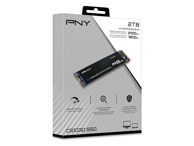 PNY 2TB M.2 PCIe NVMe CS1030