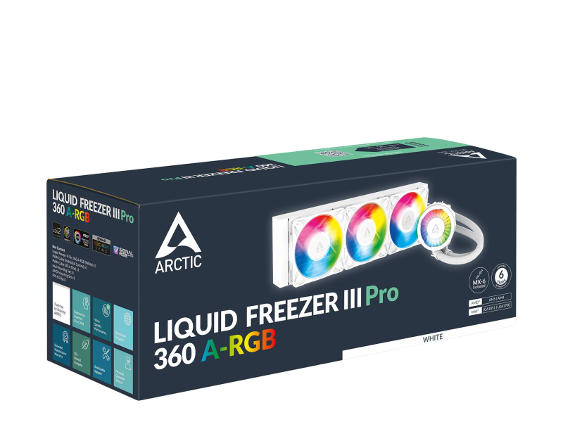 Arctic Liquid Freezer III Pro 360 ARGB White 3x120mm