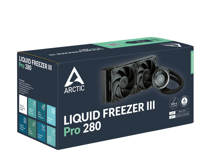 Arctic Liquid Freezer III Pro 280 2x140mm
