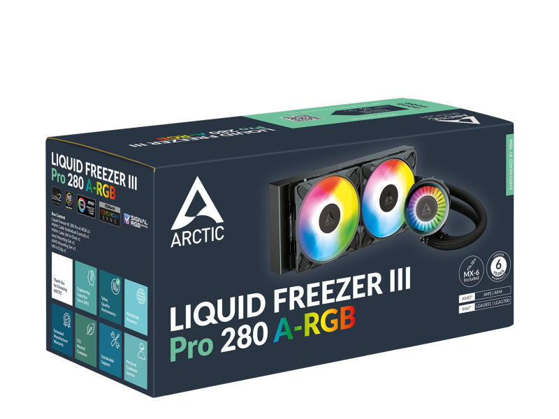 Arctic Liquid Freezer III Pro 280 ARGB 2x140mm