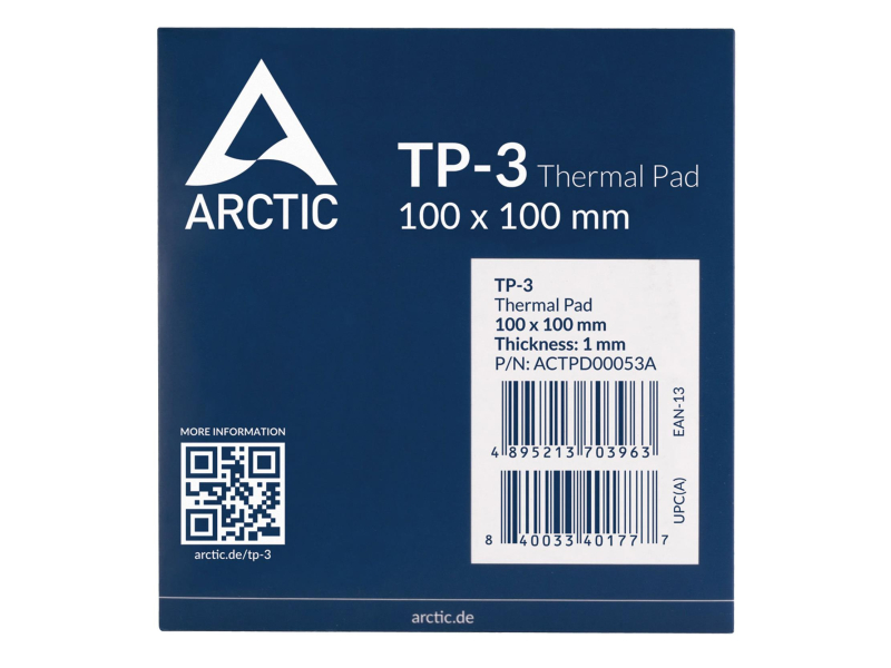 Arctic TP-3 100x100mm 1.0mm