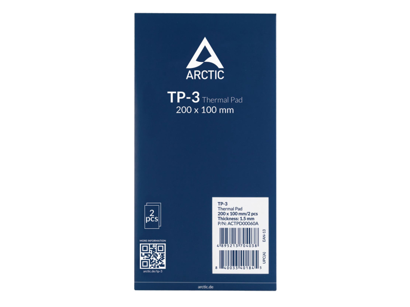 Arctic TP-3 200x100mm 2er Pack 2x1,5mm