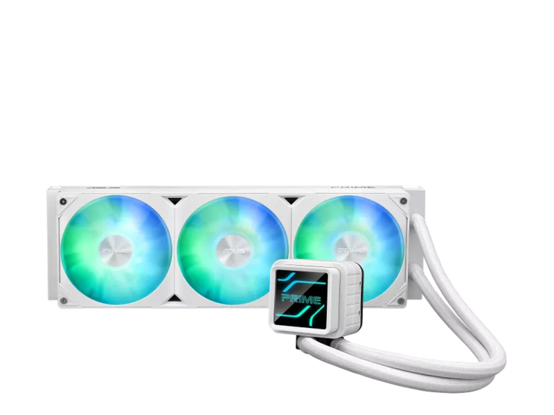 ASUS PRIME LC 360 ARGB Weiß 3x120mm