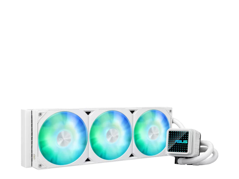 ASUS PRIME LC 360 ARGB Weiß 3x120mm