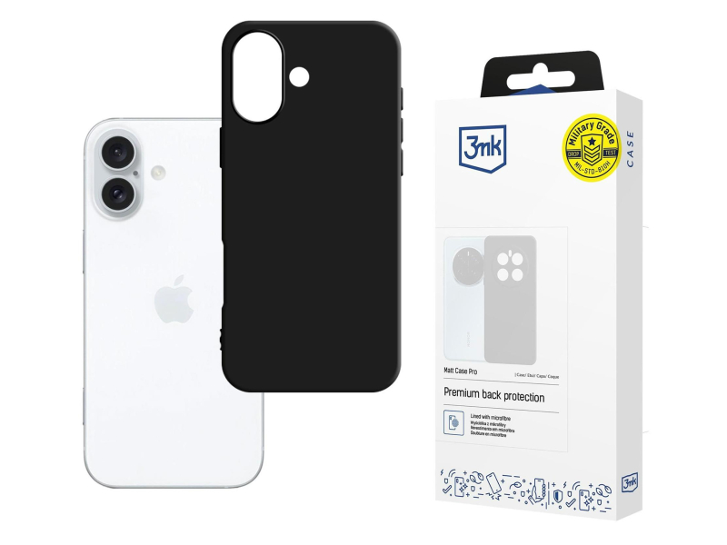 3mk Matt Case Pro für iPhone 16