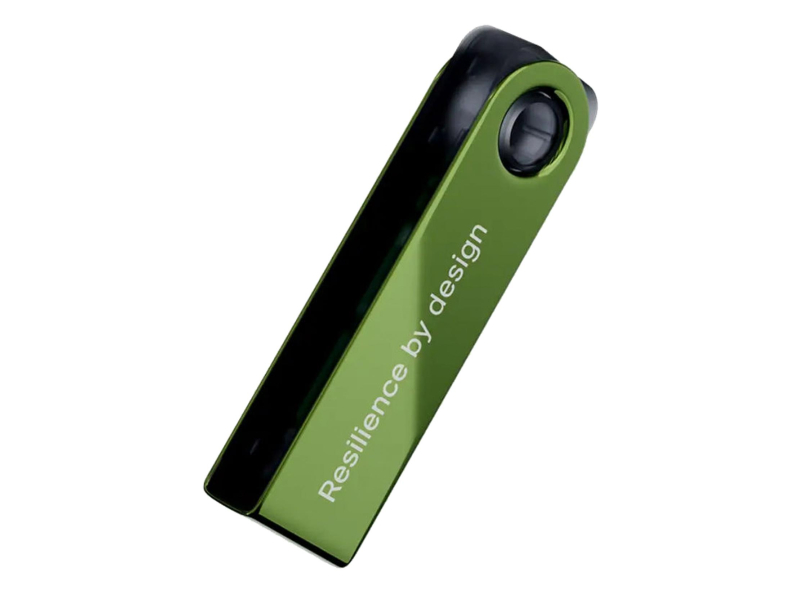 Ledger Nano S Plus Oxidate Green Crypto Hardware Wallet