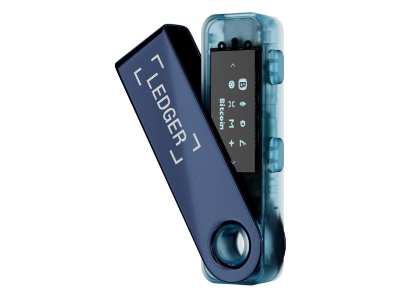 Ledger Nano S Plus Neptune Blue Crypto Hardware Wallet