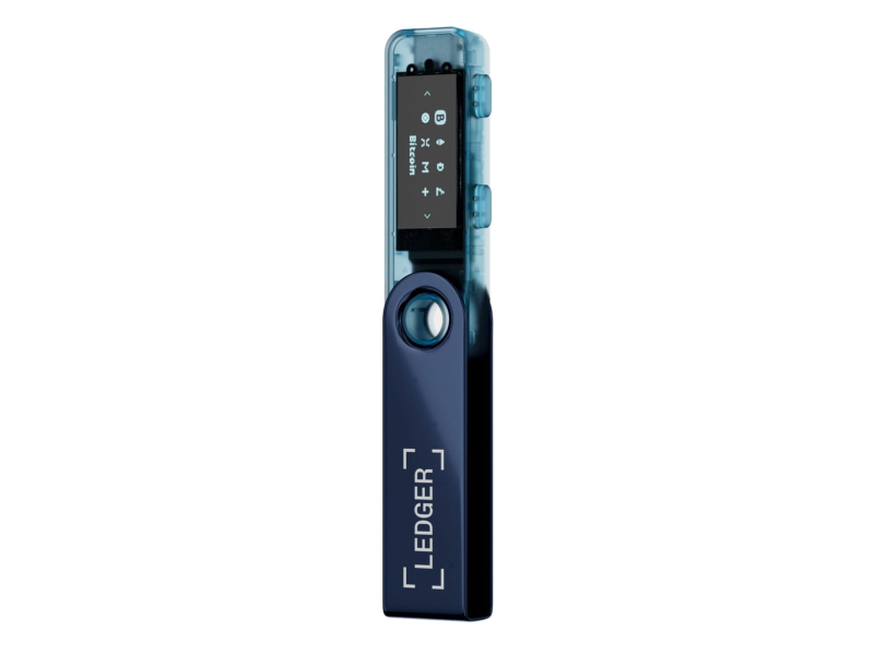 Ledger Nano S Plus Neptune Blue Crypto Hardware Wallet