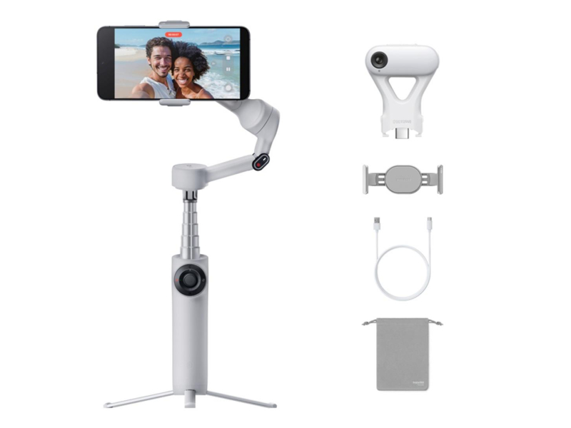 Insta360 Flow 2 AI Tracker Bundle (grau)