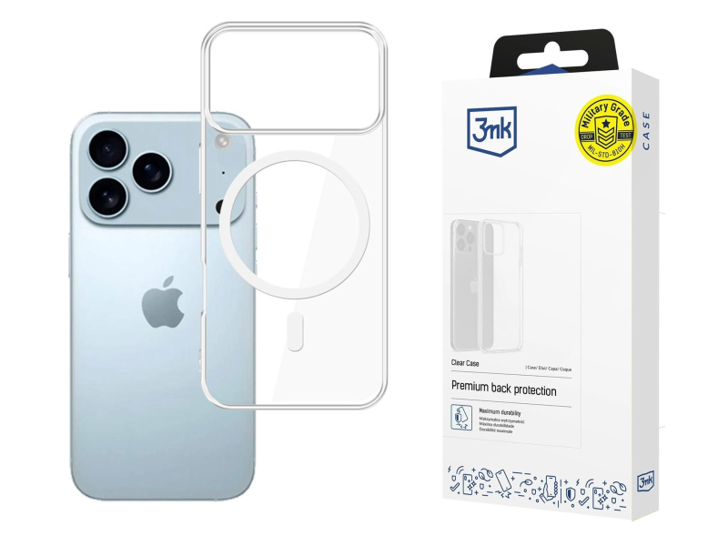 3mk Clear MagCase für iPhone 17 Pro