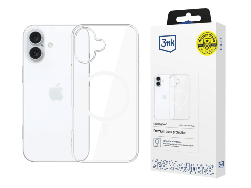 3mk Clear MagCase für iPhone 17
