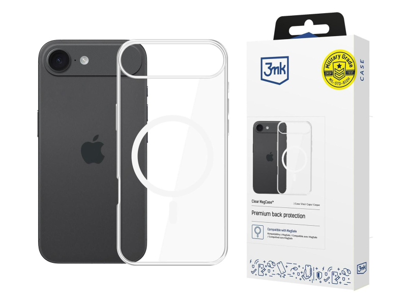 3mk Clear MagCase für iPhone 17 Air