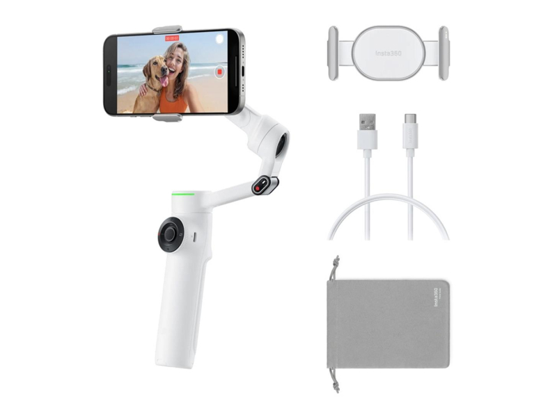 Insta360 Flow 2 Pro AI Tracker Bundle (weiß)