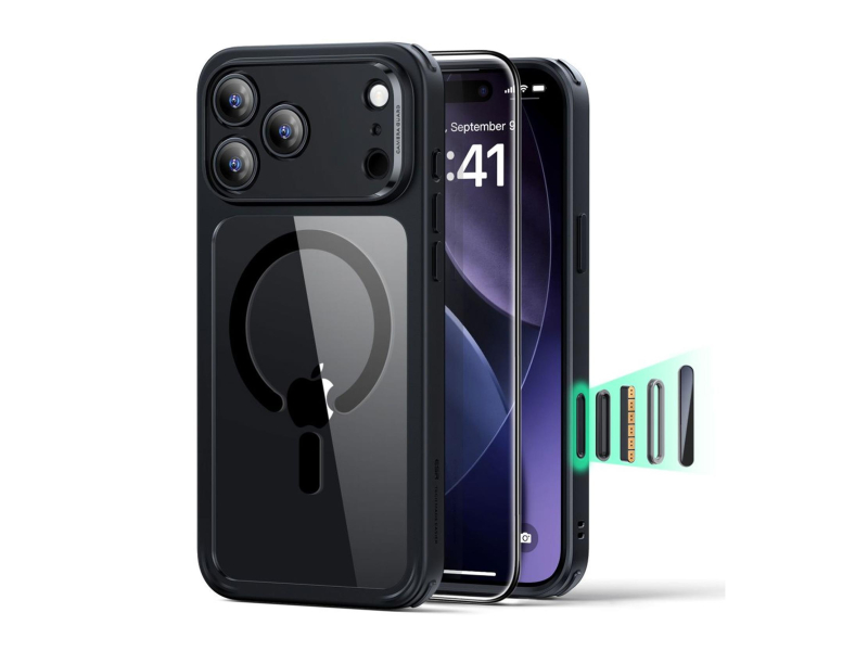 ESR Classic Hybrid Magsafe & Tempered Glass für iPhone 17 Pro