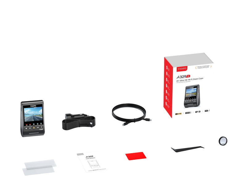 Viofo Rejestrator trasy A329S 1CH GPS