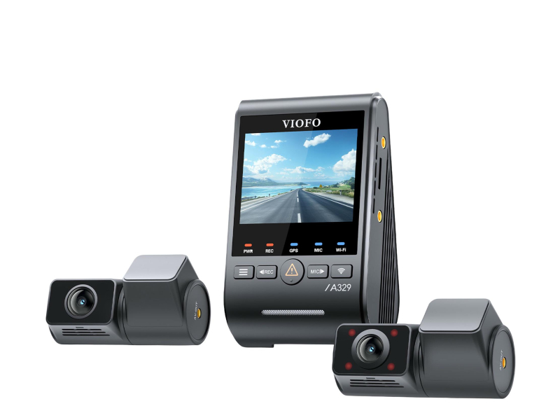 Viofo Rejestrator trasy A329S 3CH GPS