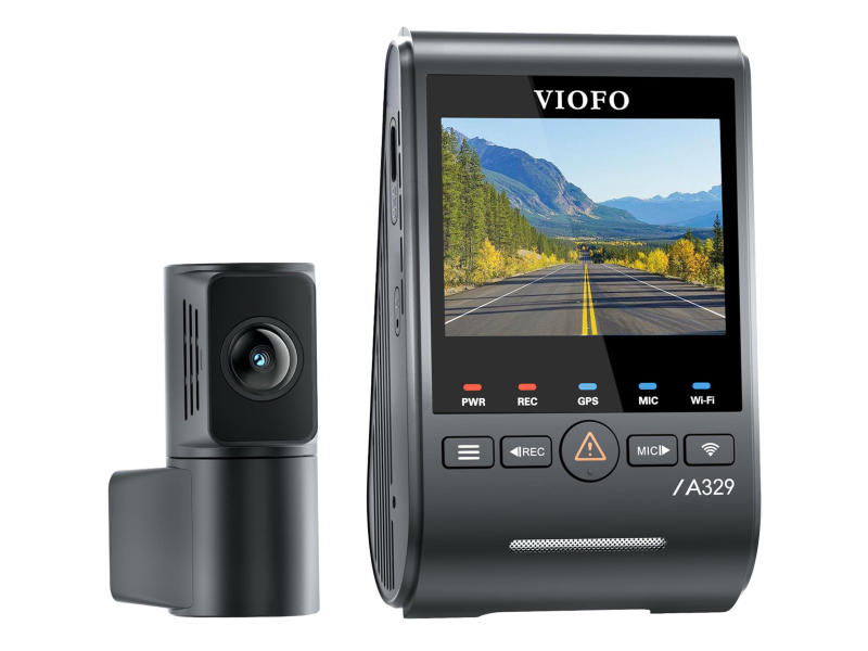 Viofo Rejestrator trasy A329S 2CH GPS