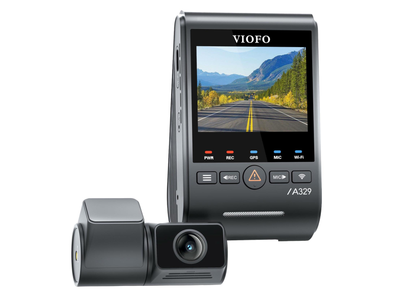 Viofo Rejestrator trasy A329S 2CH GPS