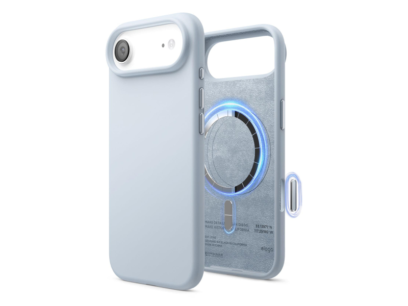 Elago Magsafe Silicon Case do iPhone 17 AIR Light Blue