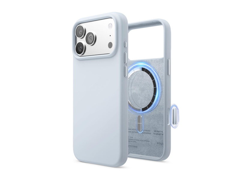 Elago Magsafe Silicon Case do iPhone 17 PRO Max Light Blue