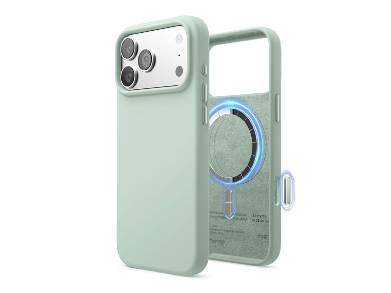 Elago Magsafe Silikonhülle für iPhone 17 PRO Max Mint