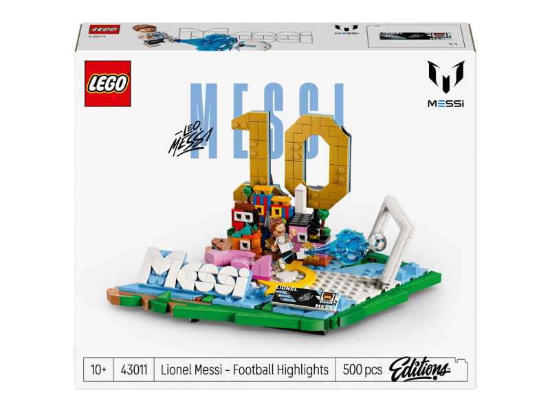 LEGO® Editions 43011 Lionel Messi – Fußball-Highlights