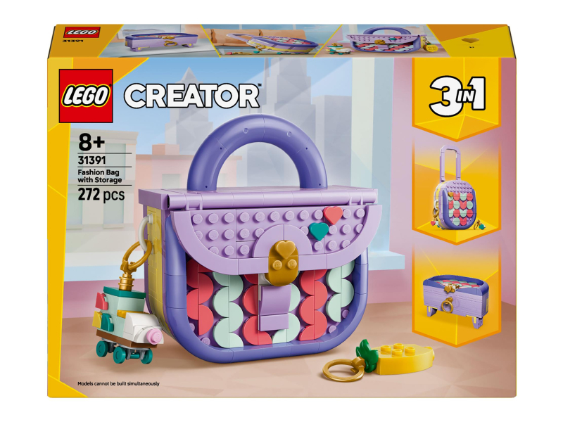 LEGO CREATOR 31391 Modische Tasche mit Stauraum