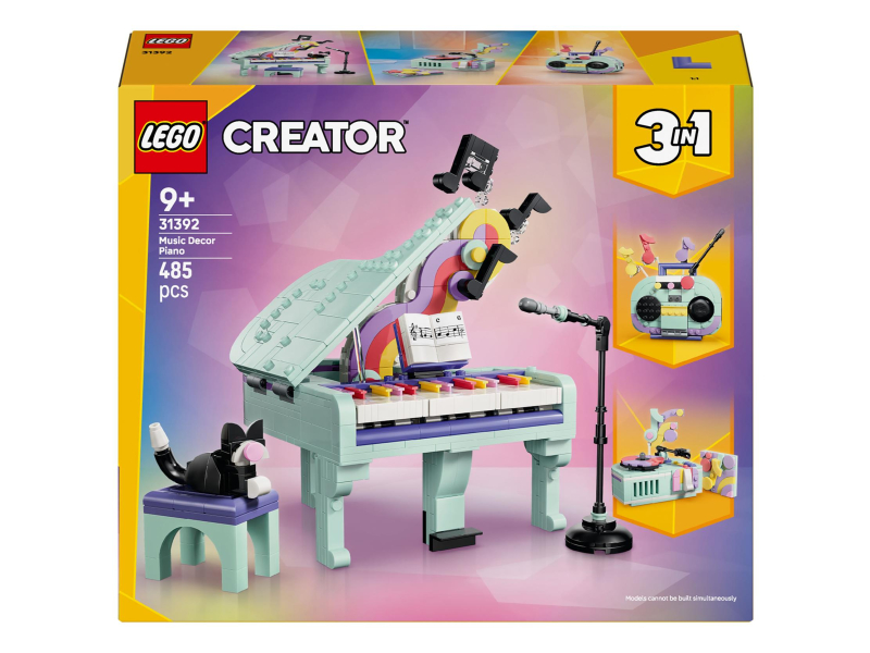 LEGO CREATOR 31392 Deko-Klavier mit Katze
