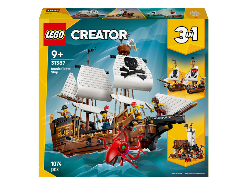 LEGO CREATOR 31387 Legendäres Piratenschiff